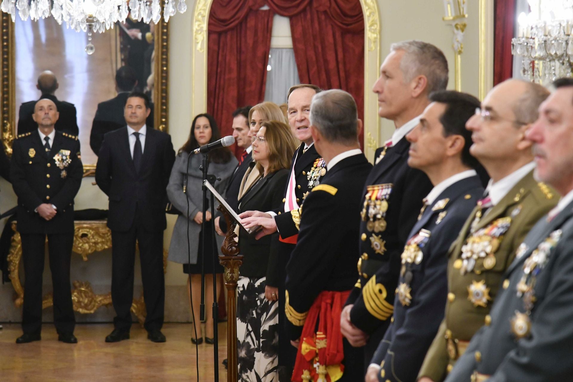 Celebración de la Pascua Militar en Cartagena, en imágenes