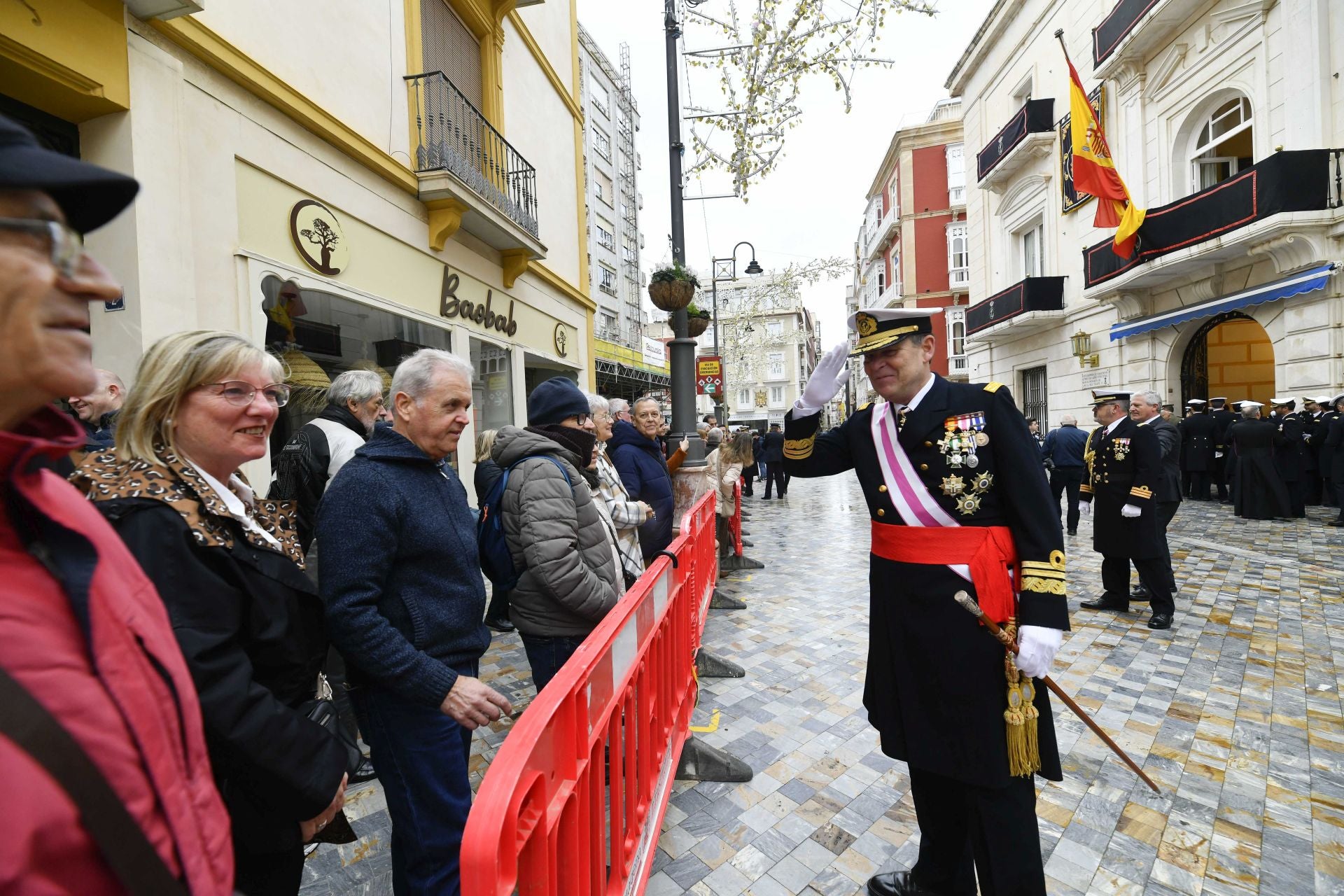 Celebración de la Pascua Militar en Cartagena, en imágenes