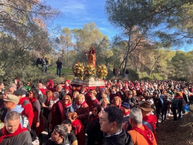 La romería de la Santa de Totana, en imágenes