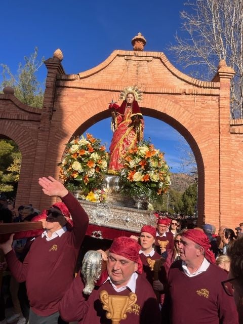 La romería de la Santa de Totana, en imágenes