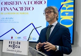 El consejero de Economía, Hacienda, Fondos Europeos y Administración Digital, Luis Alberto Marín, en una imagen de archivo.