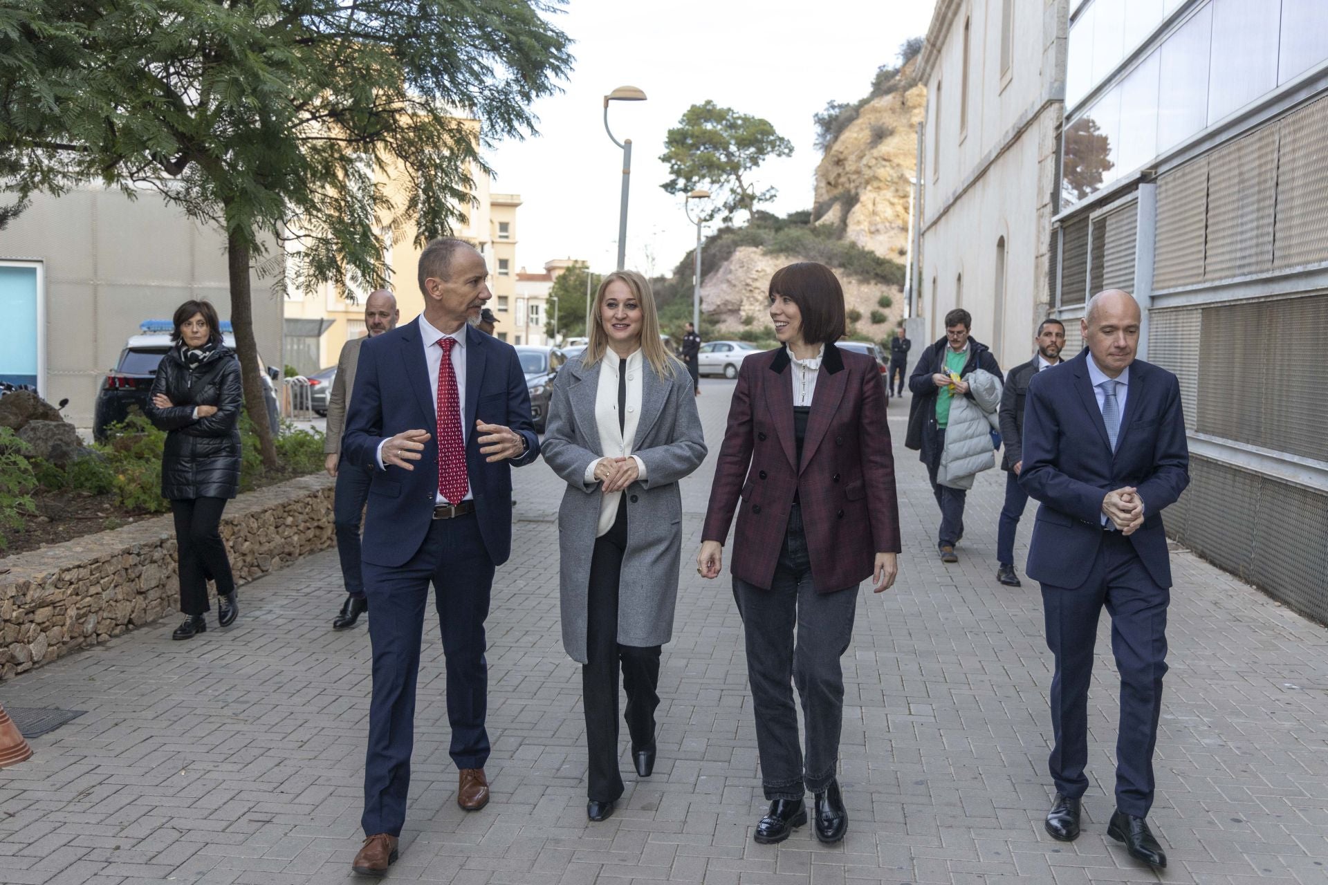 La visita de la ministra de Ciencia, Innovación y Universidades a la UPCT, en imágenes