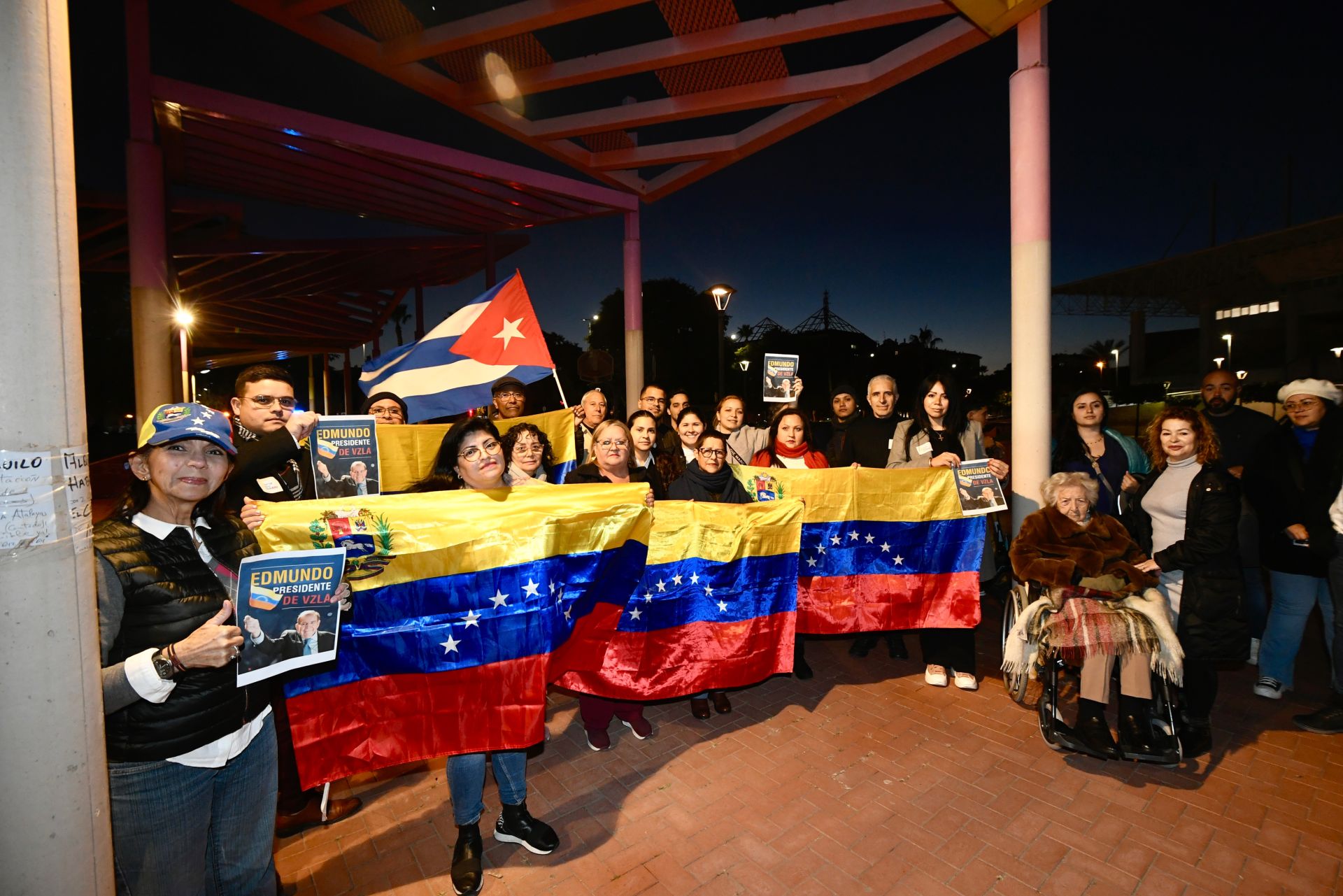 Protesta contra Maduro en Murcia