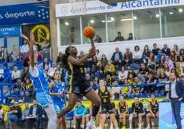 Chelsea Nelson, en el partido del mes pasado contra Movistar.