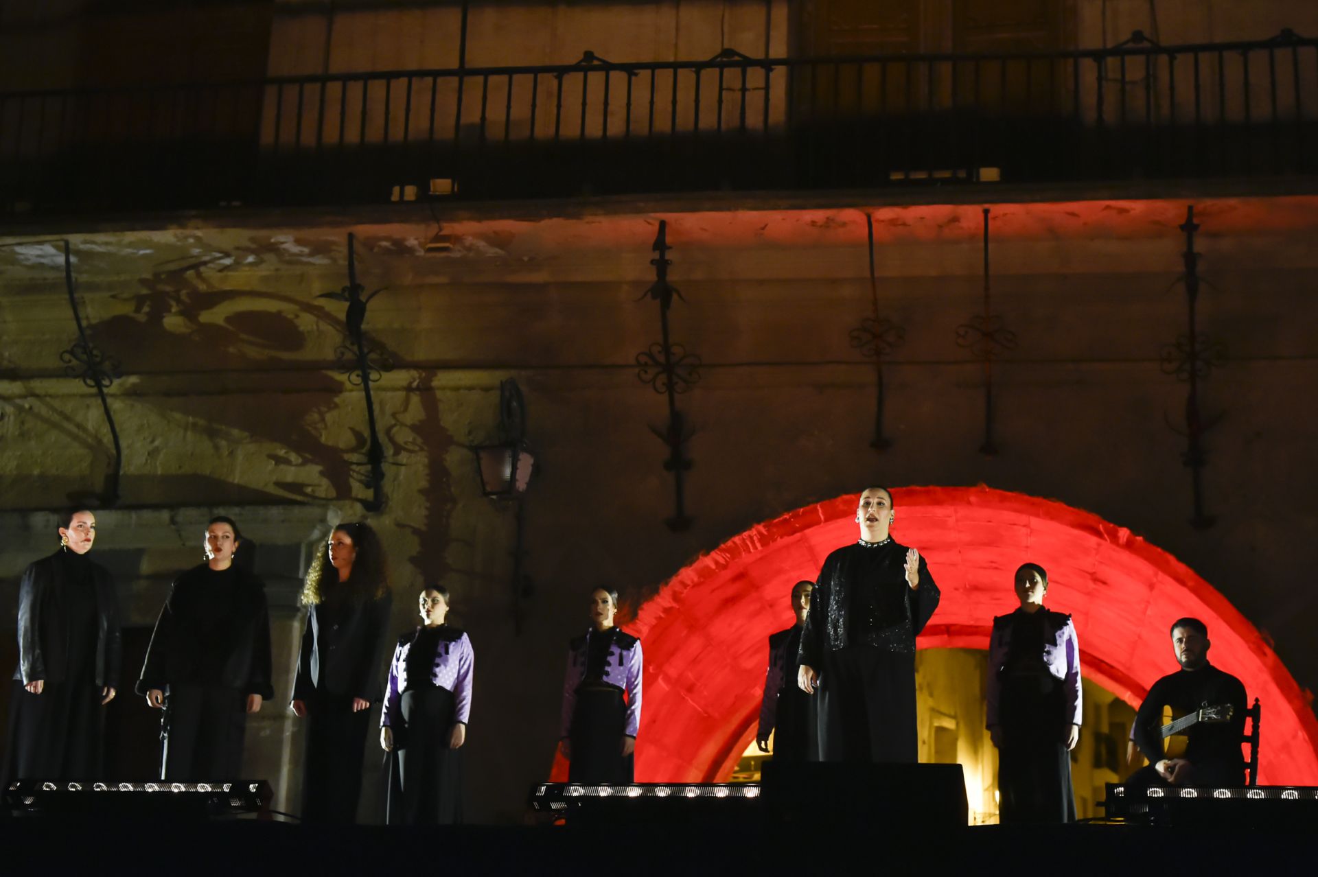 Espectáculo de clausura del Año Jubilar de Caravaca, en imágenes