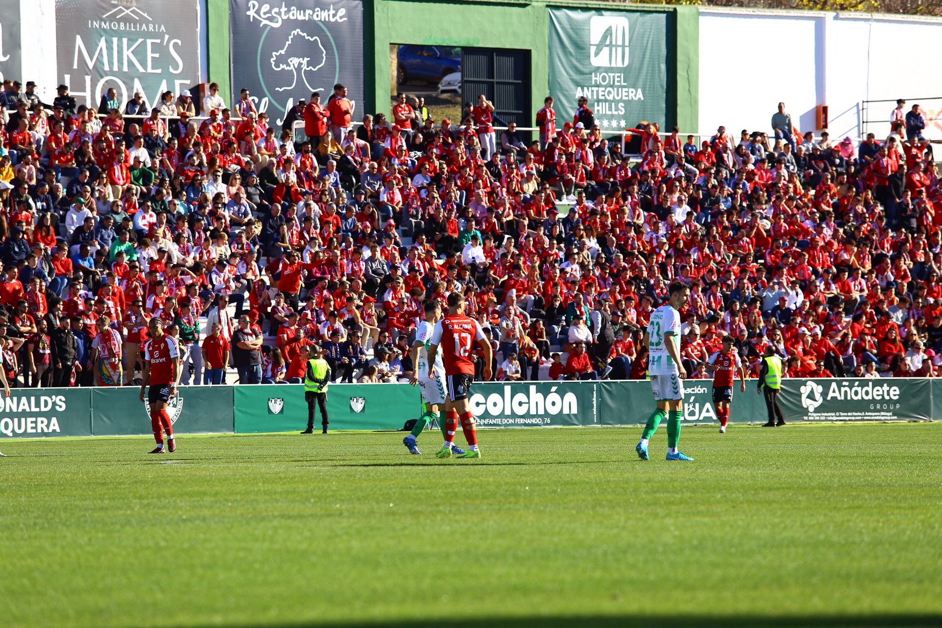 La derrota del Real Murcia frente al Antequera, en imágenes