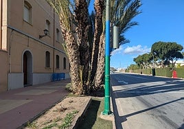 Imagen de este sábado del lugar donde se produjo el atropello mortal.