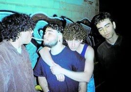 Antonio Gallego (voz), Marco Arquimbau (batería), Carlos Campoy (bajo) y Juan Marín (guitarra) son Sueño Xanadú.