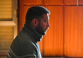 Patricio M., este martes, durante el juicio.