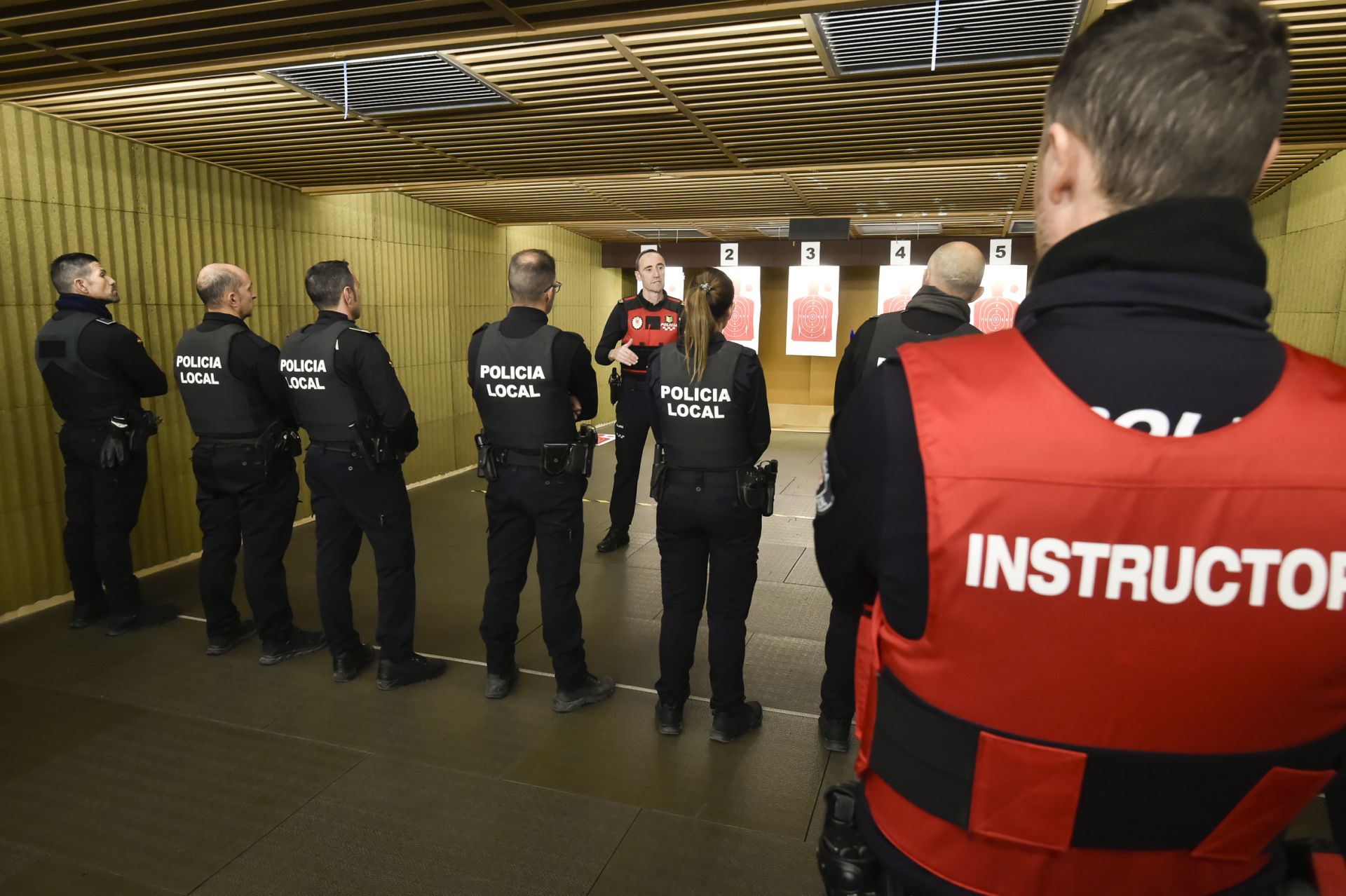 Así son las prácticas de tiro de los policías locales de la Región de Murcia