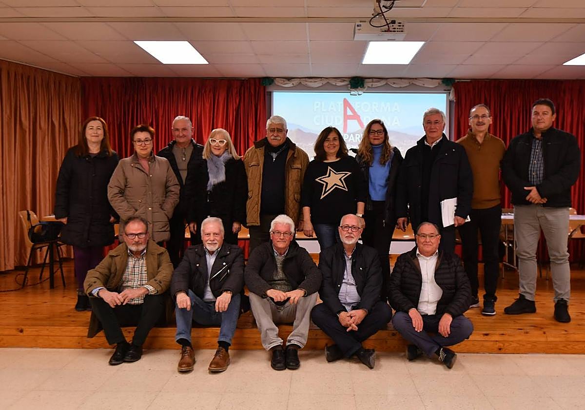 Presentación de la nueva plataforma ciudadana en El Esparragal.