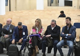 El arranque del juicio por la rama murciana de la 'Operación Púnica', este lunes, en la Audiencia Nacional.