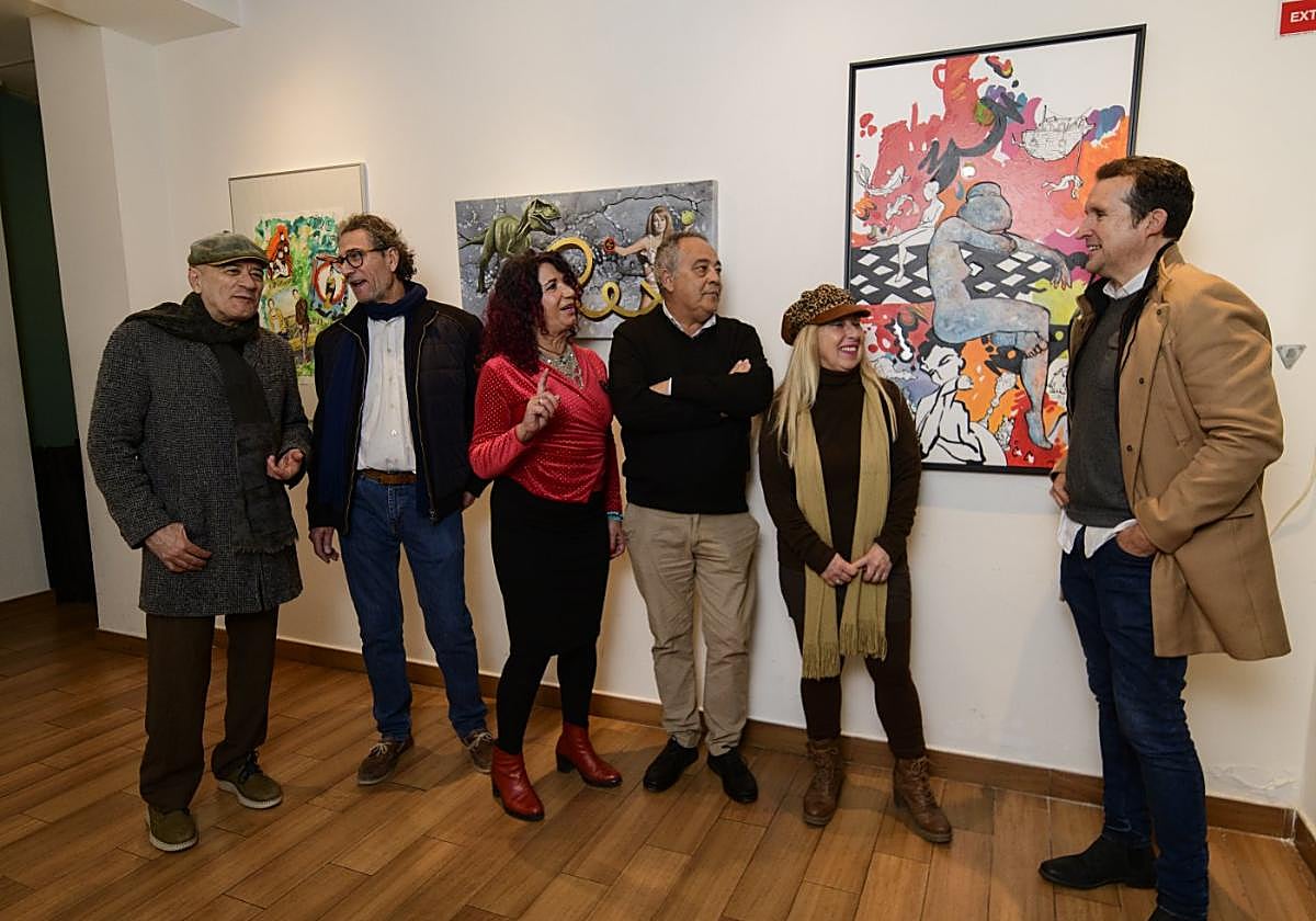 Inauguración este jueves de la muestra en el bar El Sur.