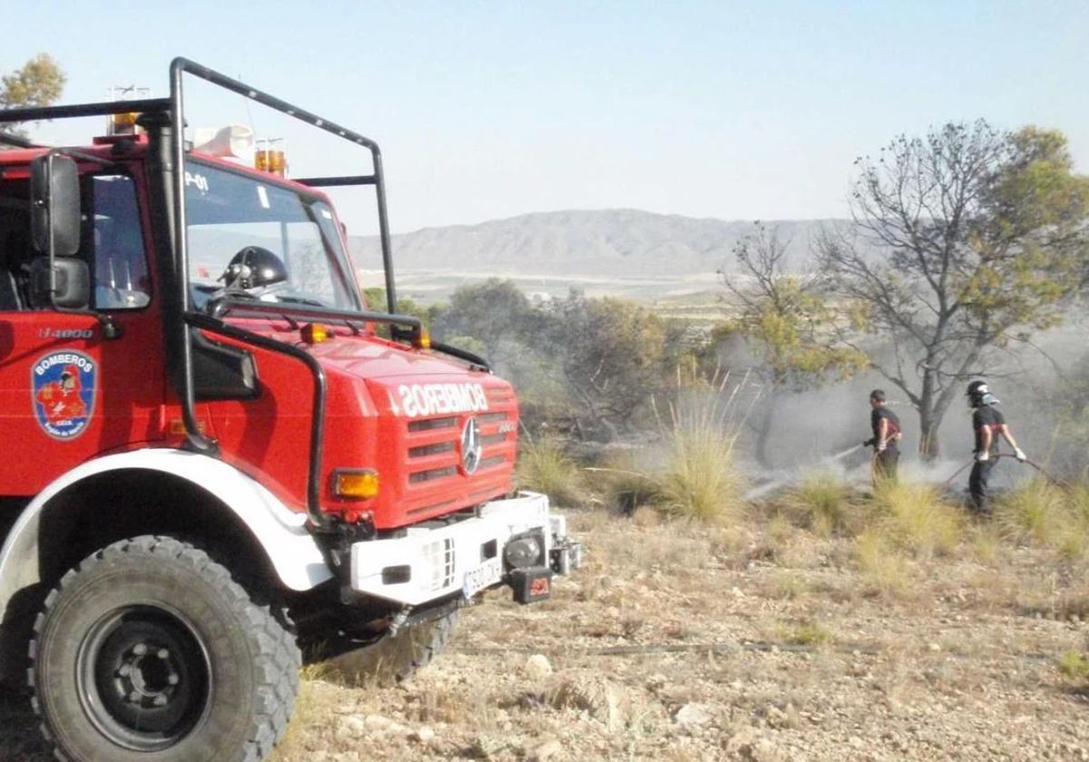 Bomberos del CEIS, en una imagen de archivo.