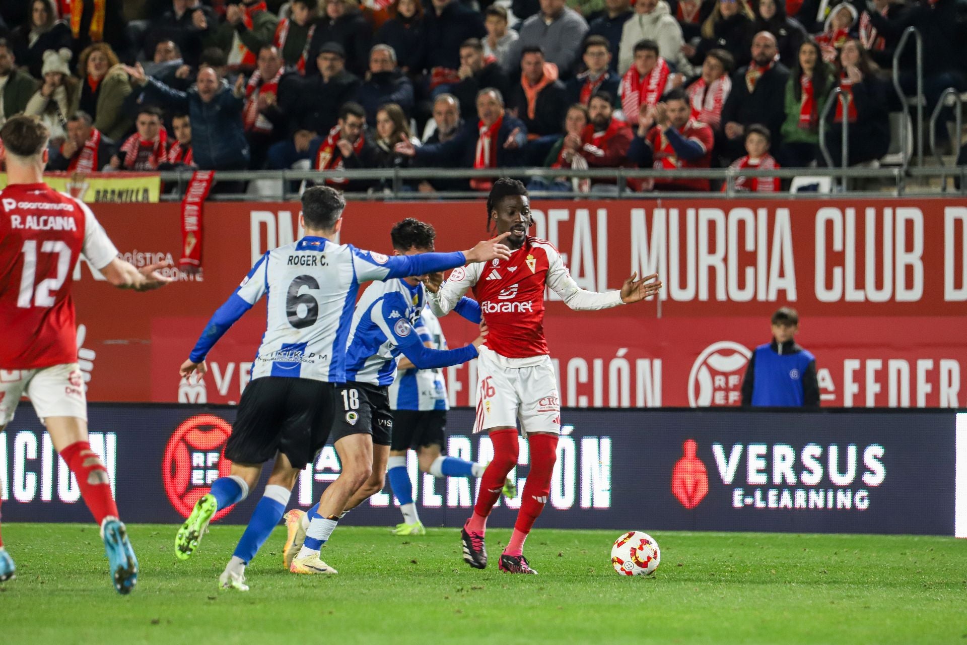 La victoria del Real Murcia frente al Hércules, en imágenes