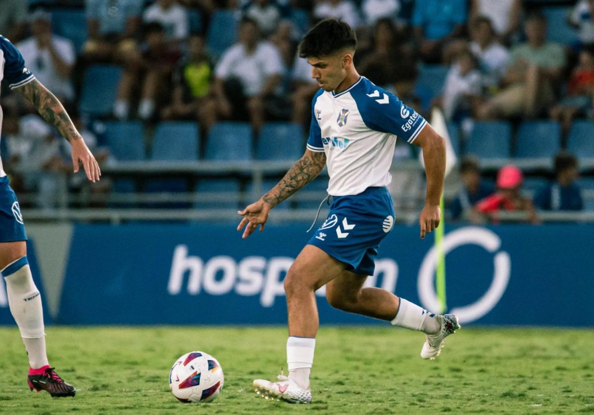 Pablo Hernández, cuyo fichaje fue anunciado ayer por el UCAM, en su etapa en el Tenerife.