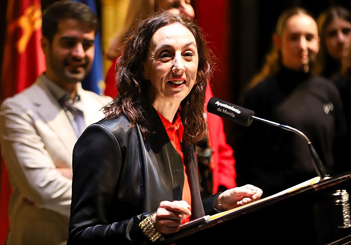 Muriel Romero, en Murcia.