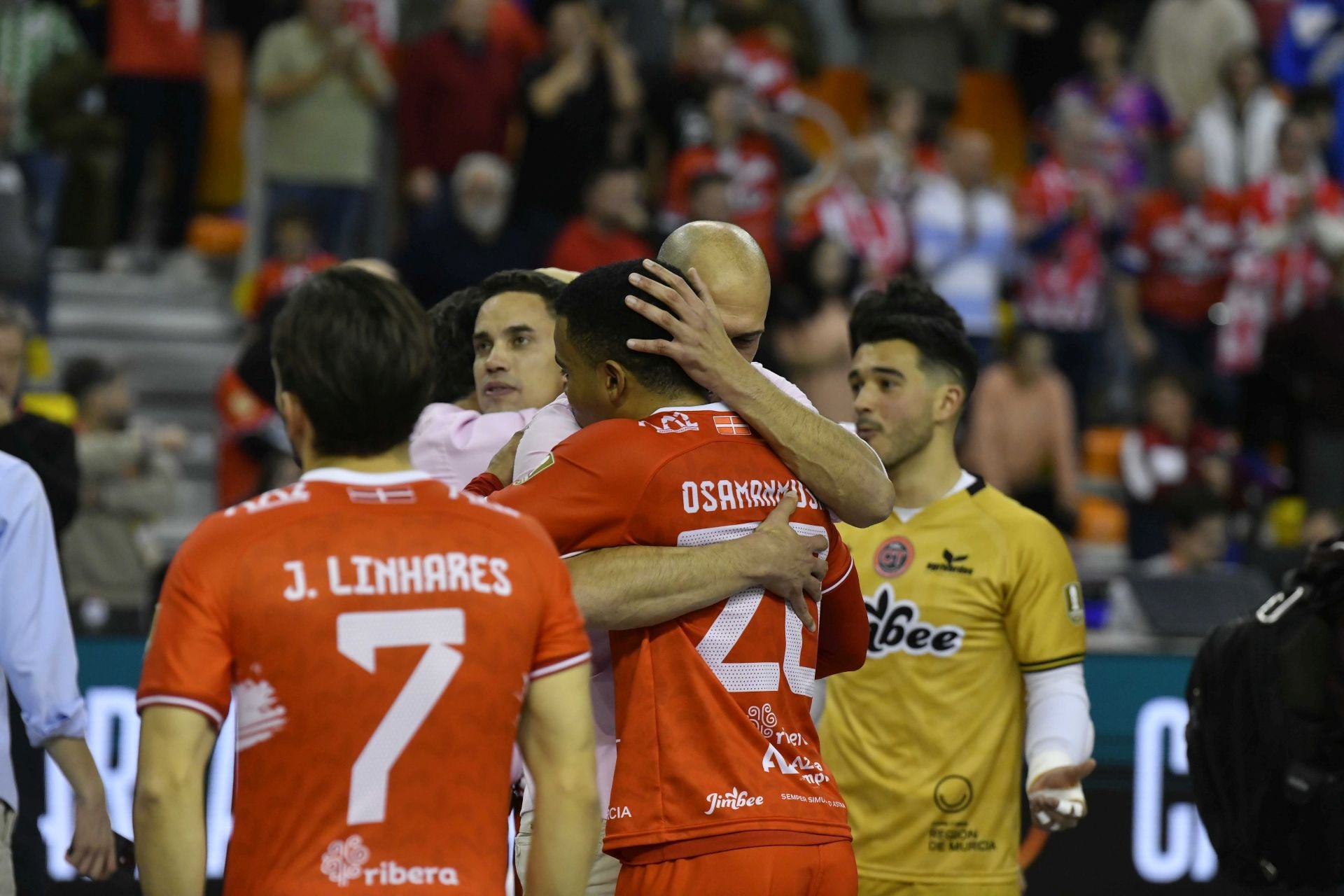 La victoria del Jimbee Cartagena frente al Barça, en imágenes