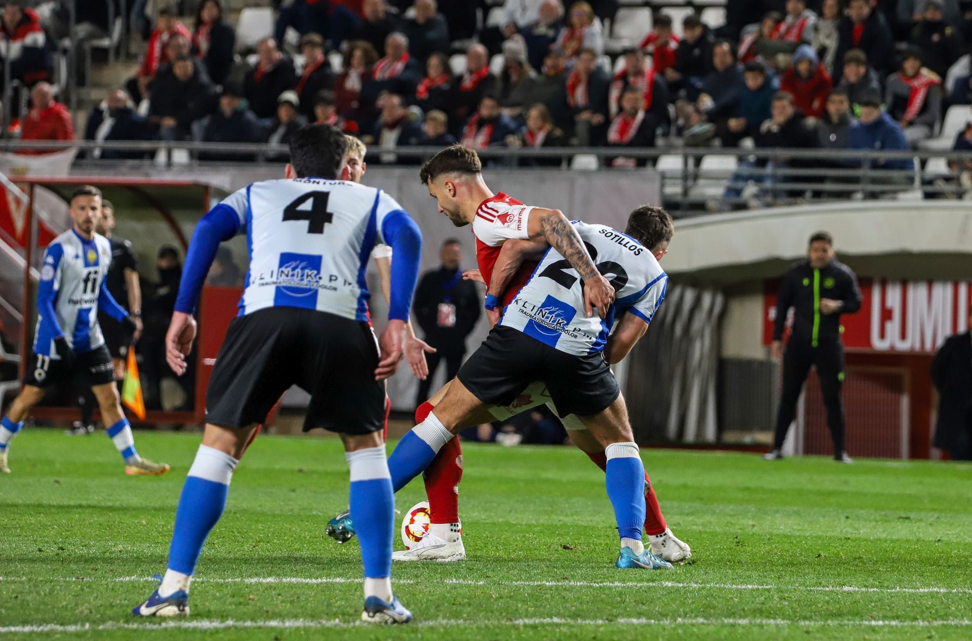 La victoria del Real Murcia frente al Hércules, en imágenes