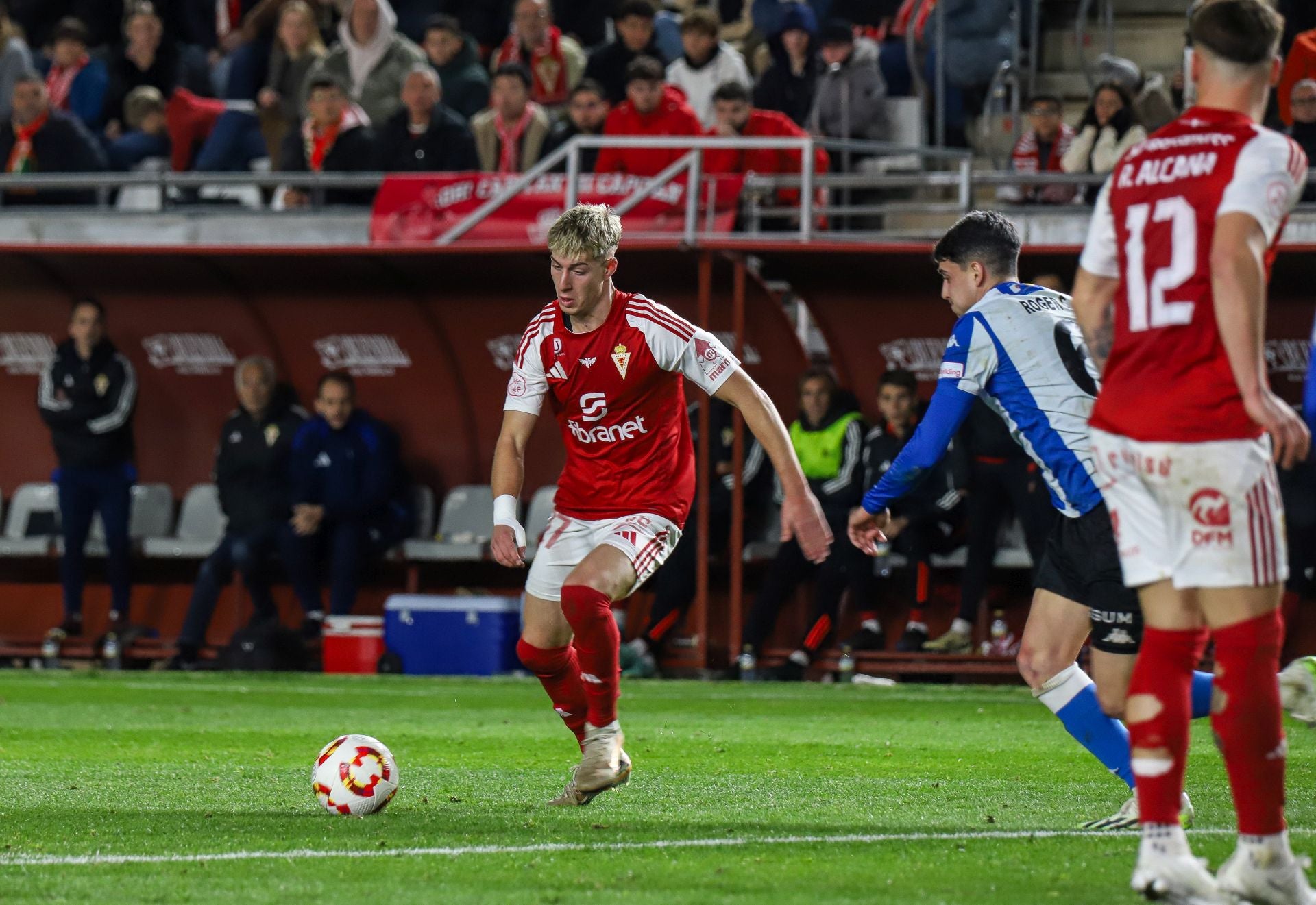 La victoria del Real Murcia frente al Hércules, en imágenes