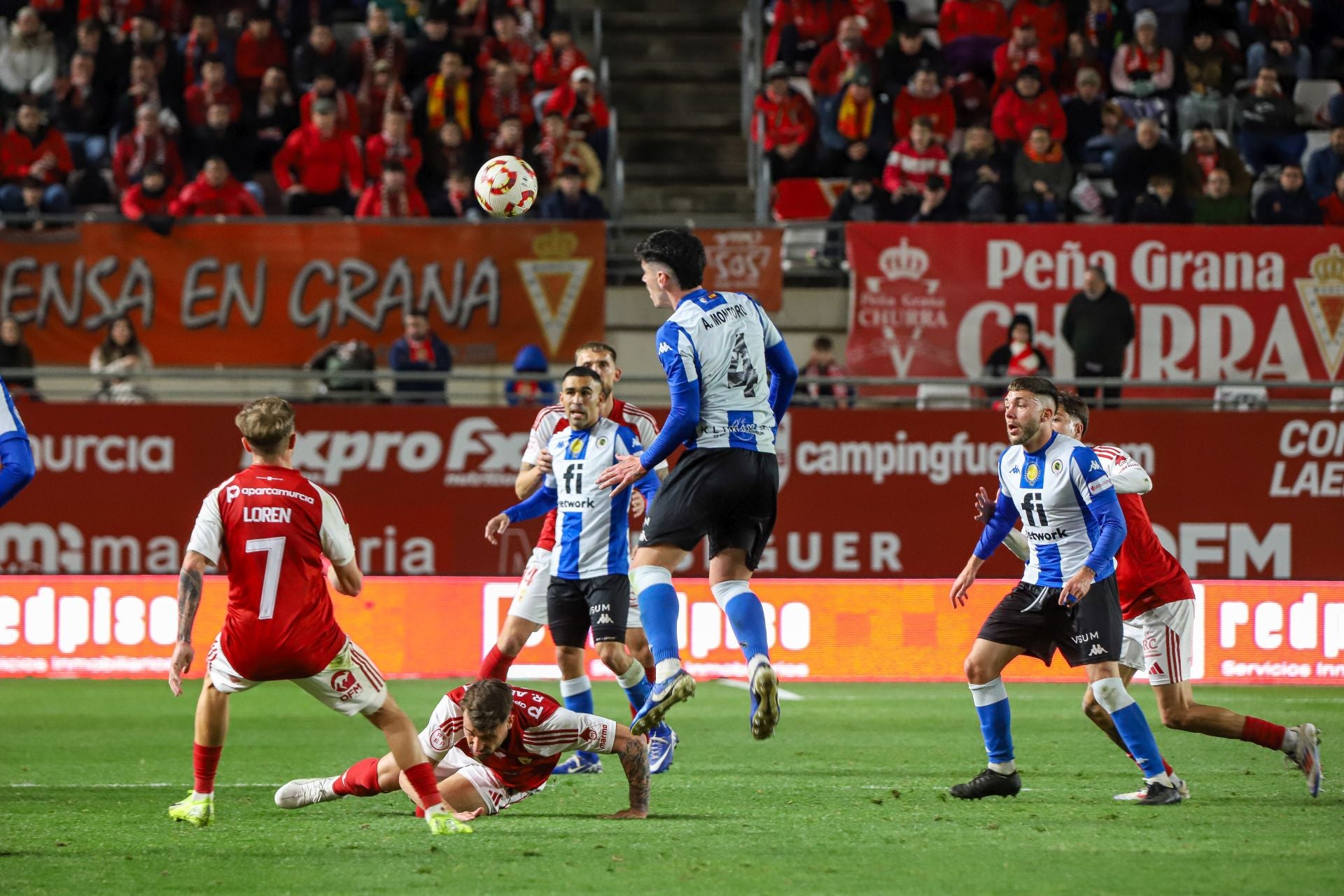 La victoria del Real Murcia frente al Hércules, en imágenes