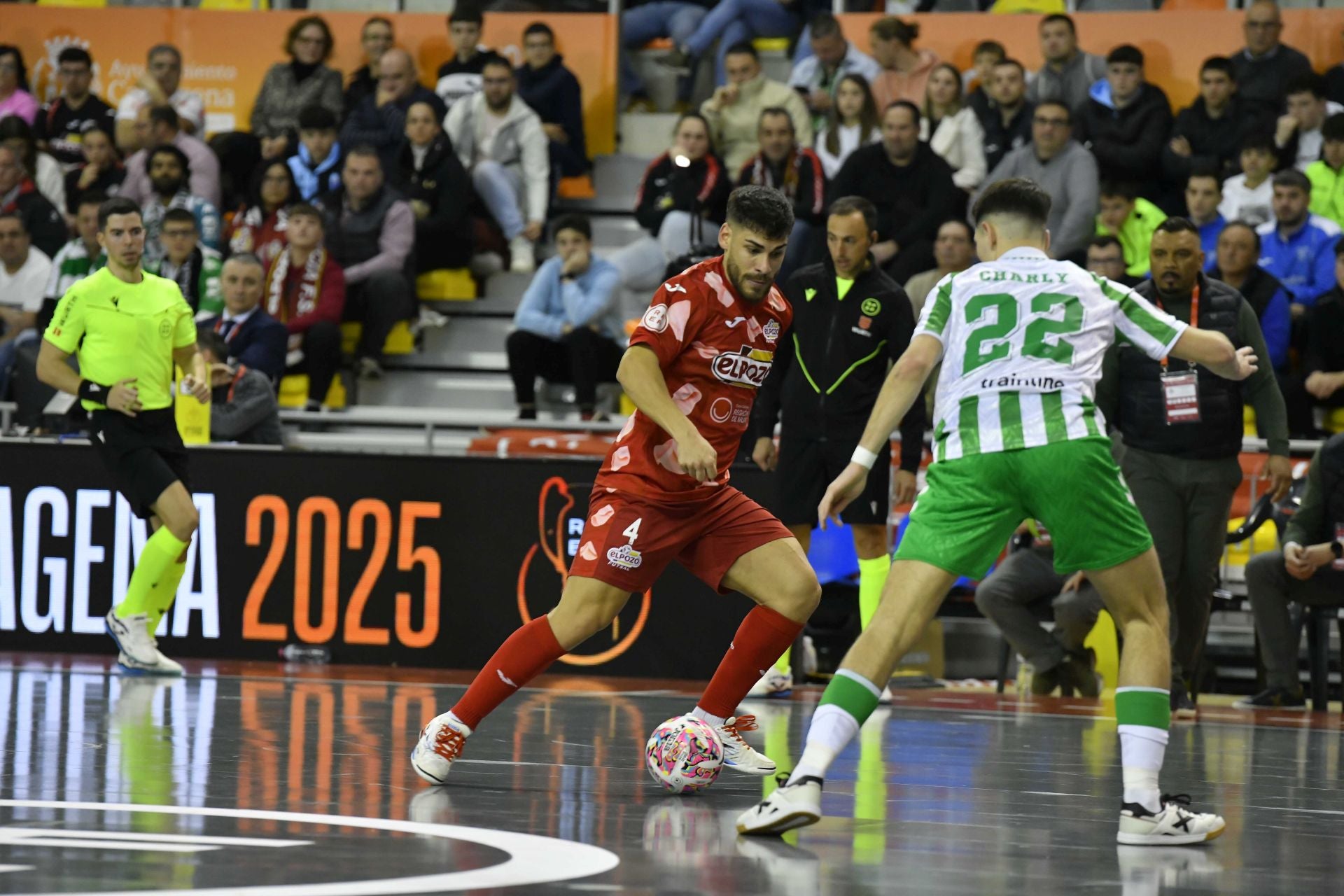 La derrota de ElPozo Murcia frente al Betis, en imágenes