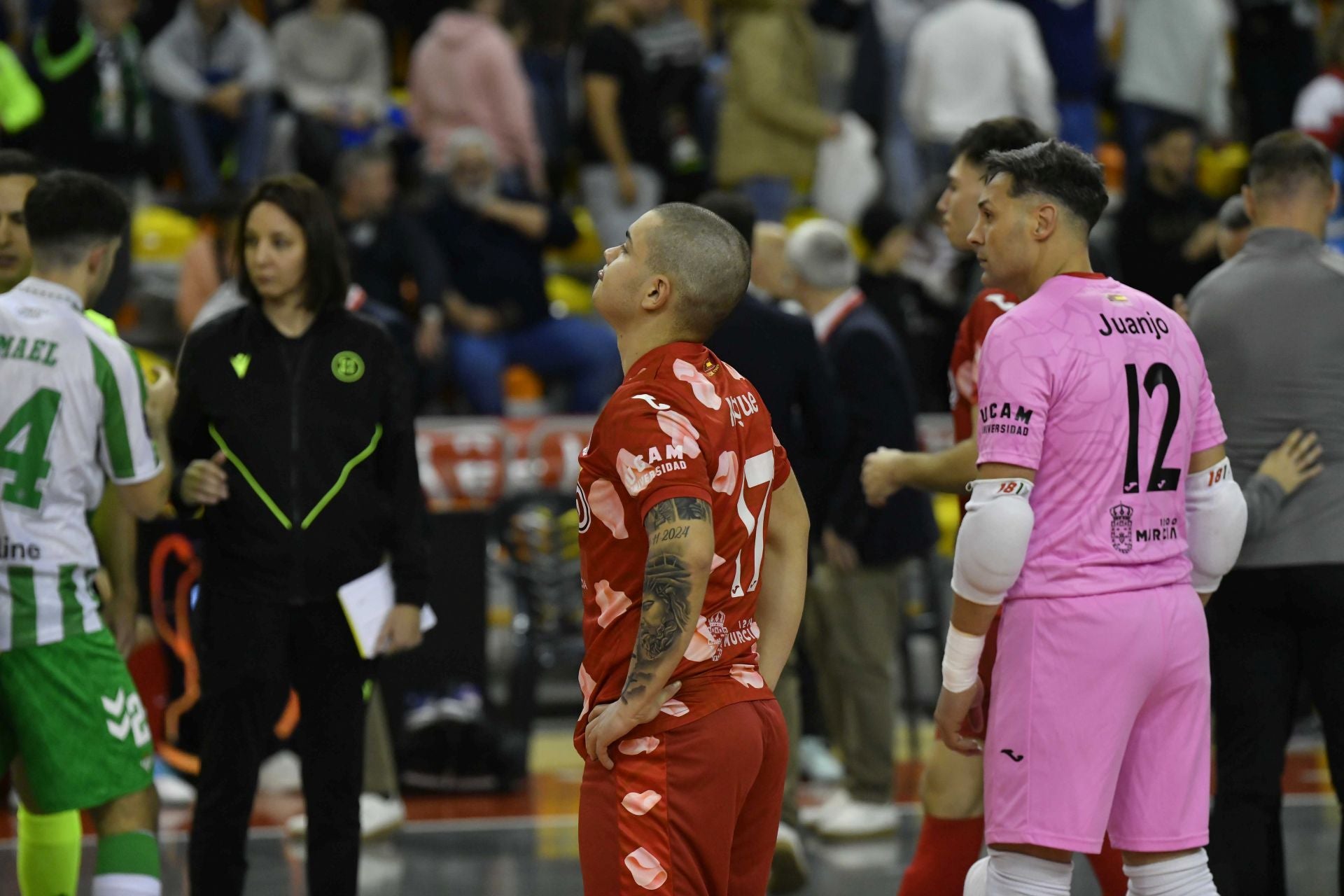 La derrota de ElPozo Murcia frente al Betis, en imágenes