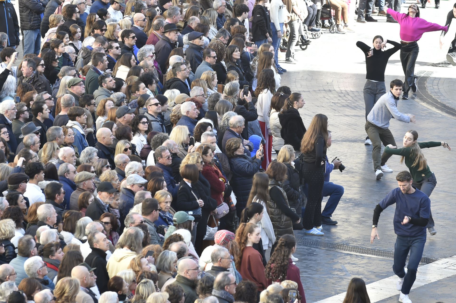 El encendido del pebetero del 1200 aniversario de Murcia y acto inaugural, en imágenes