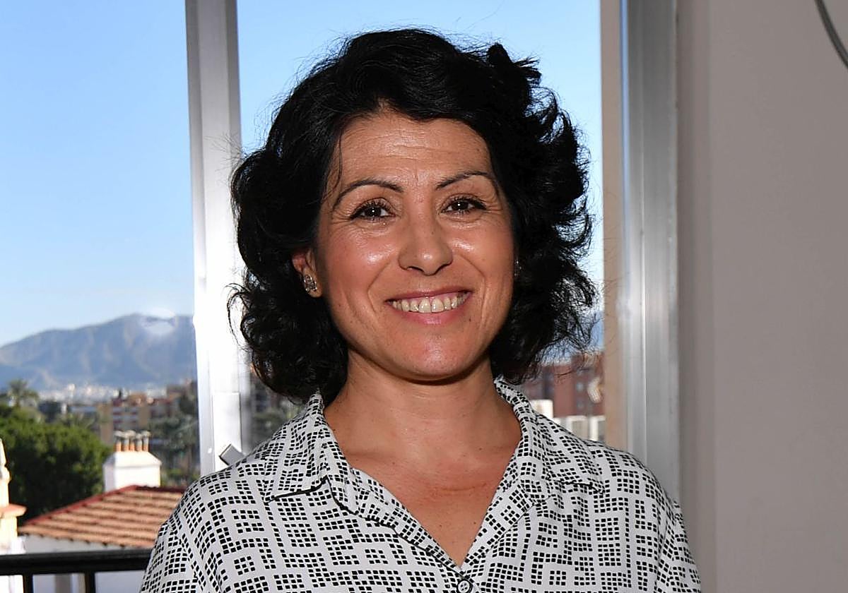 La magistrada Beatriz Ballesteros, esta semana, en su despacho de la Audiencia.