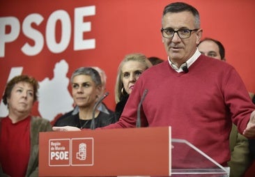 Diego Conesa: «Aquí hay un 45% que apuesta por otra forma de entender el partido»