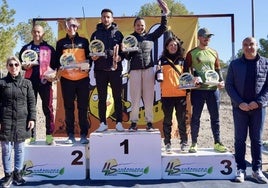 Ganadores de la prueba.