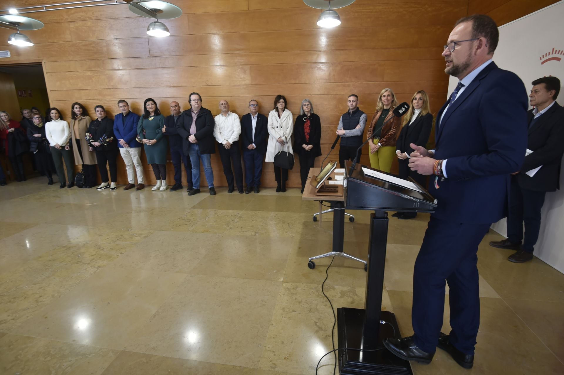 La toma de posesión de los 23 nuevos funcionarios en Murcia, en imágenes