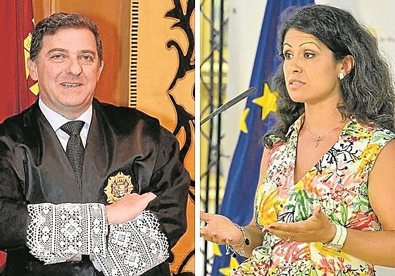 Miguel Ángel Larrosa y Beatriz Ballesteros.