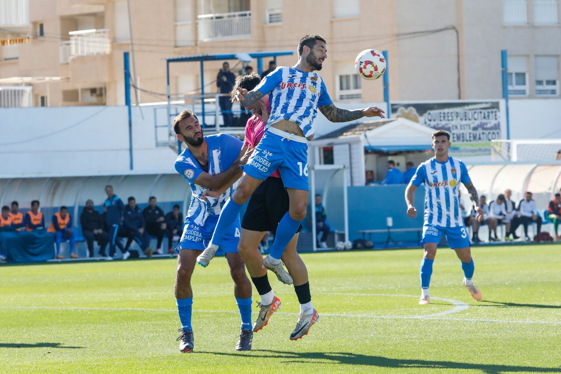 Las imágenes del Águilas-San Fernando (1-1)