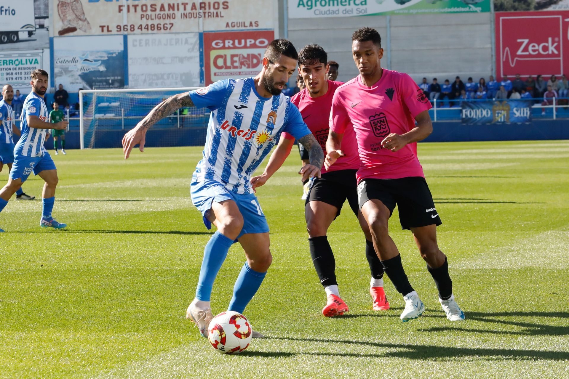 Las imágenes del Águilas-San Fernando (1-1)