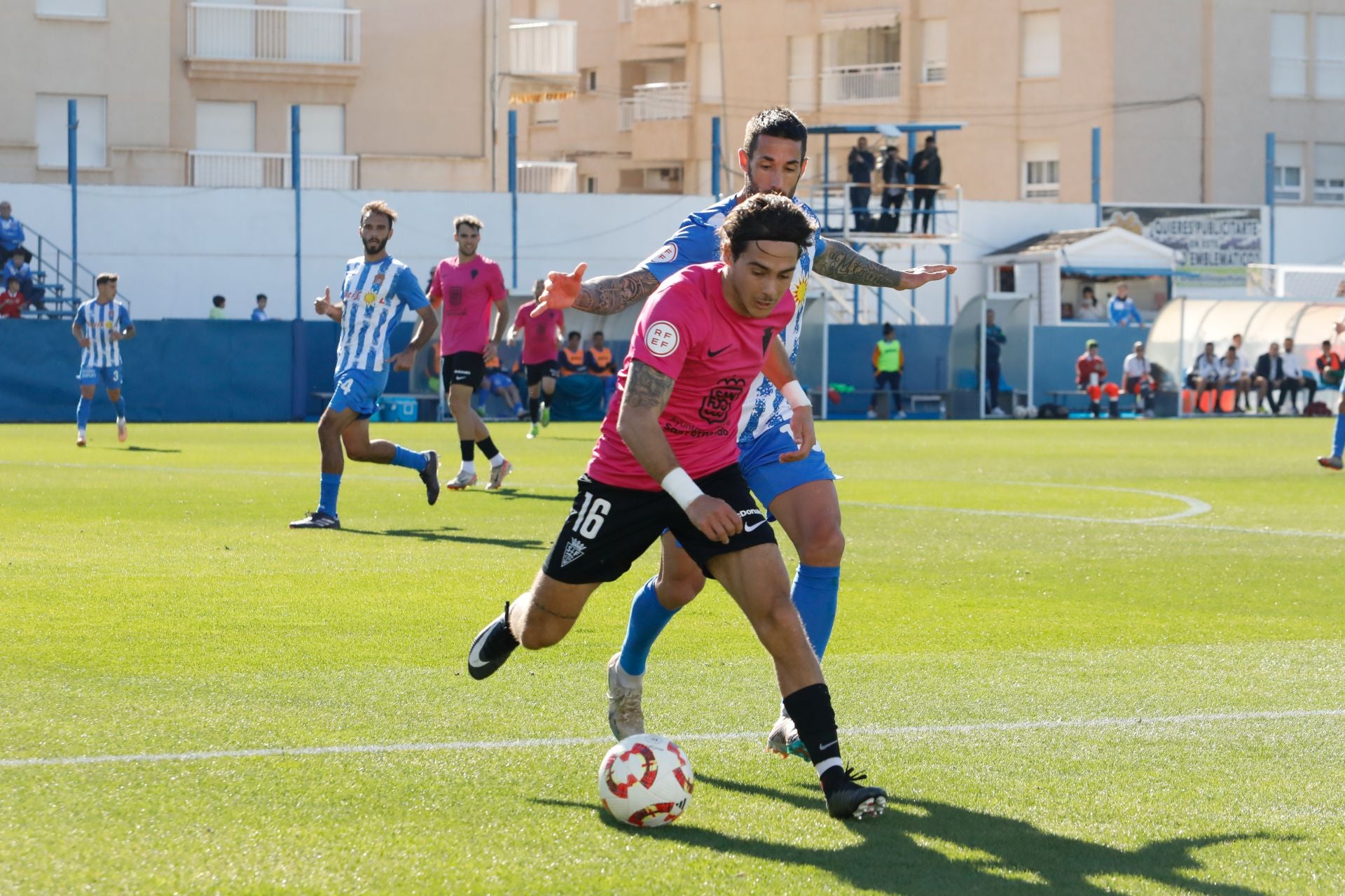 Las imágenes del Águilas-San Fernando (1-1)