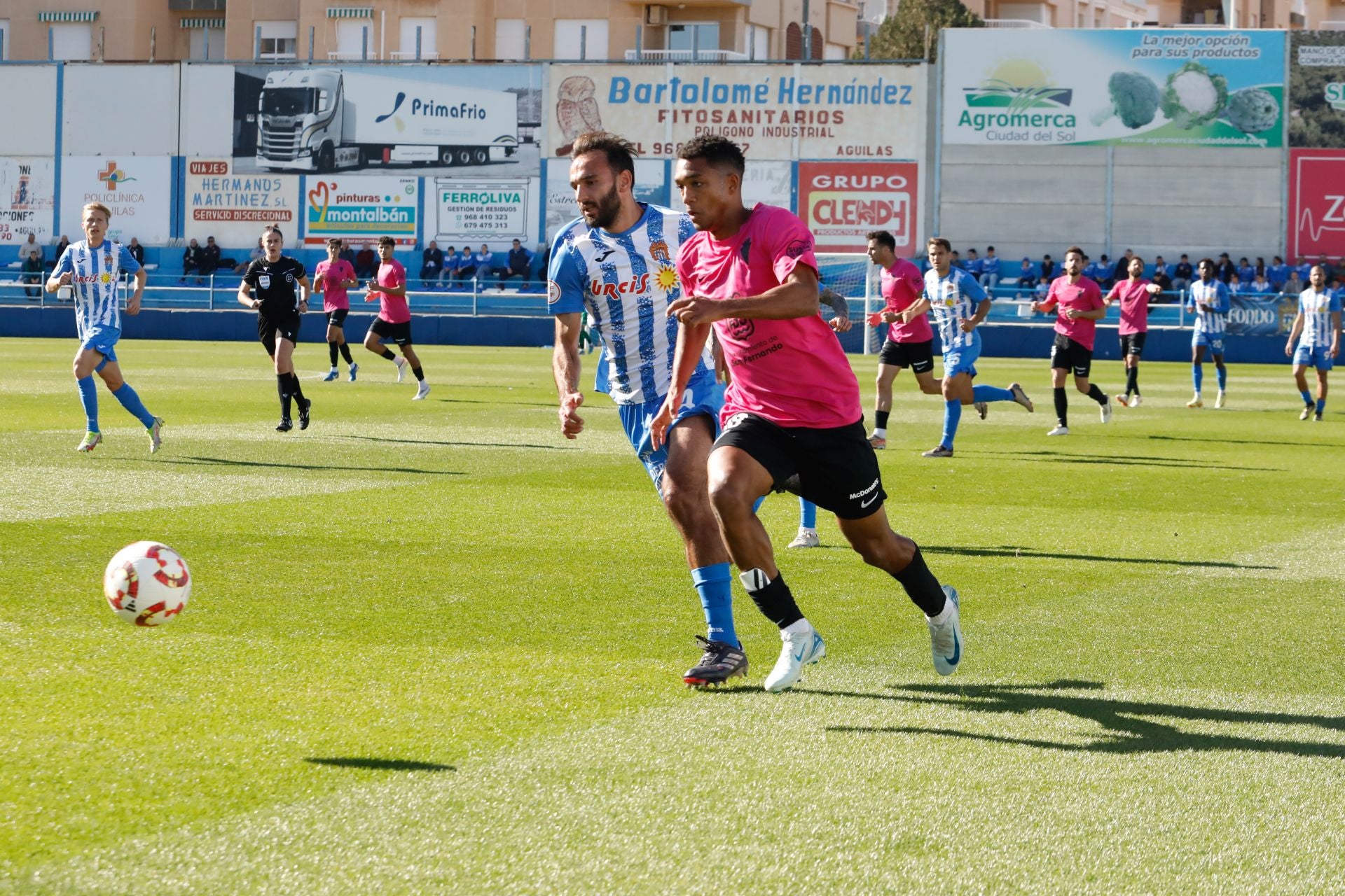 Las imágenes del Águilas-San Fernando (1-1)