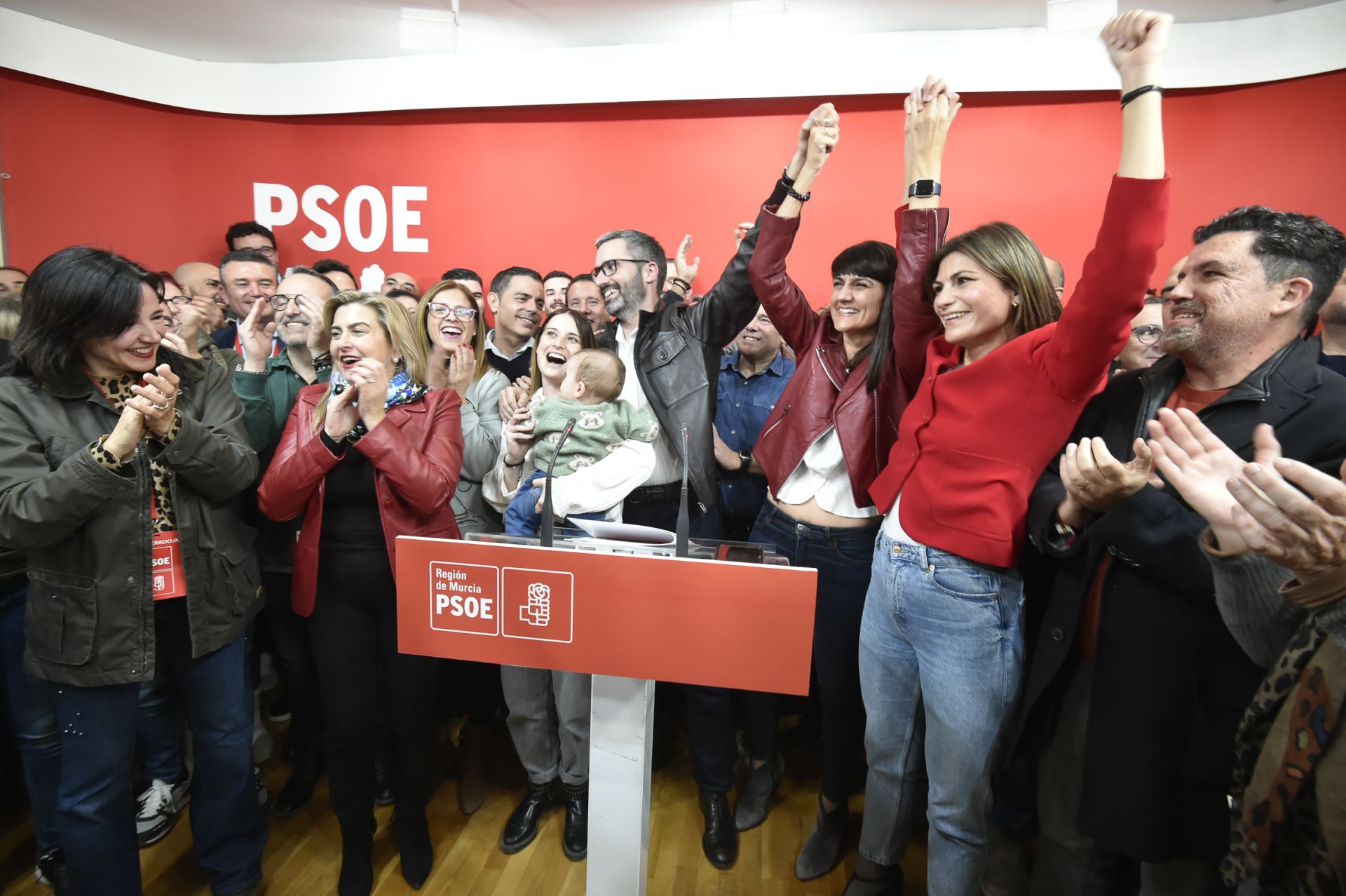 Las imágenes de la celebración de Francisco Lucas como líder del PSRM