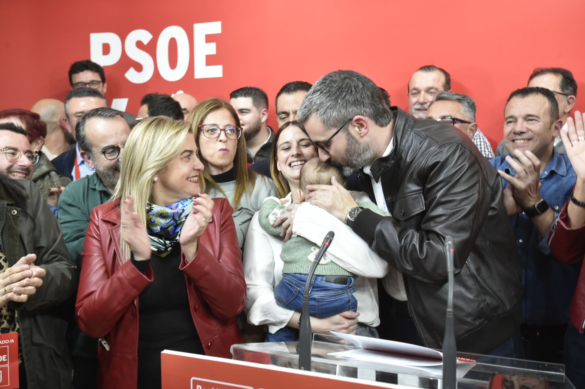 Las imágenes de la celebración de Francisco Lucas como líder del PSRM