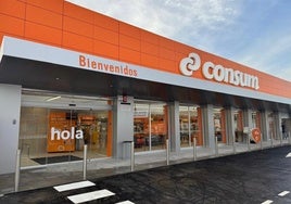 El nuevo supermercado ubicado en Fortuna.