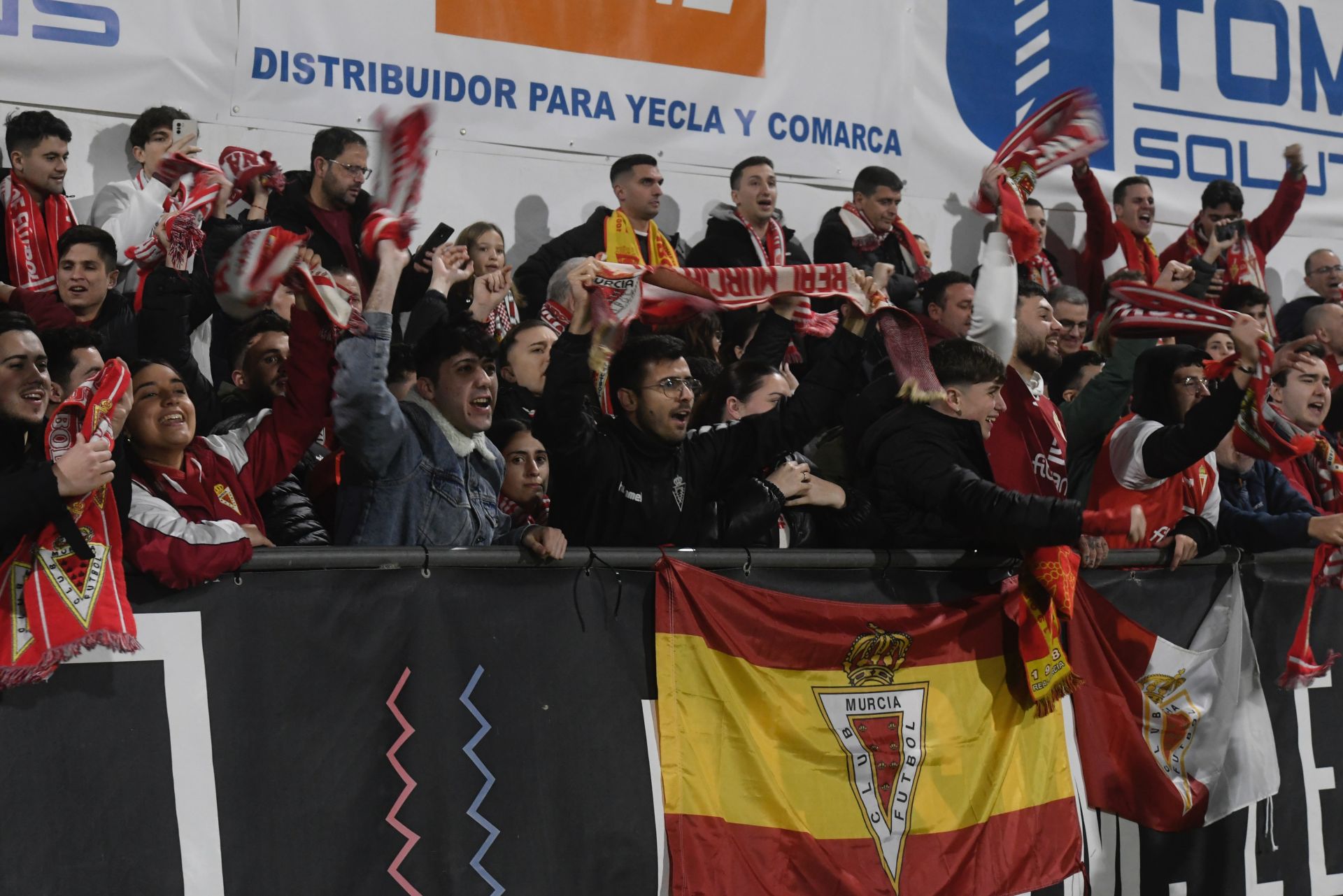 La victoria del Real Murcia frente al Yeclano Deportivo, en imágenes