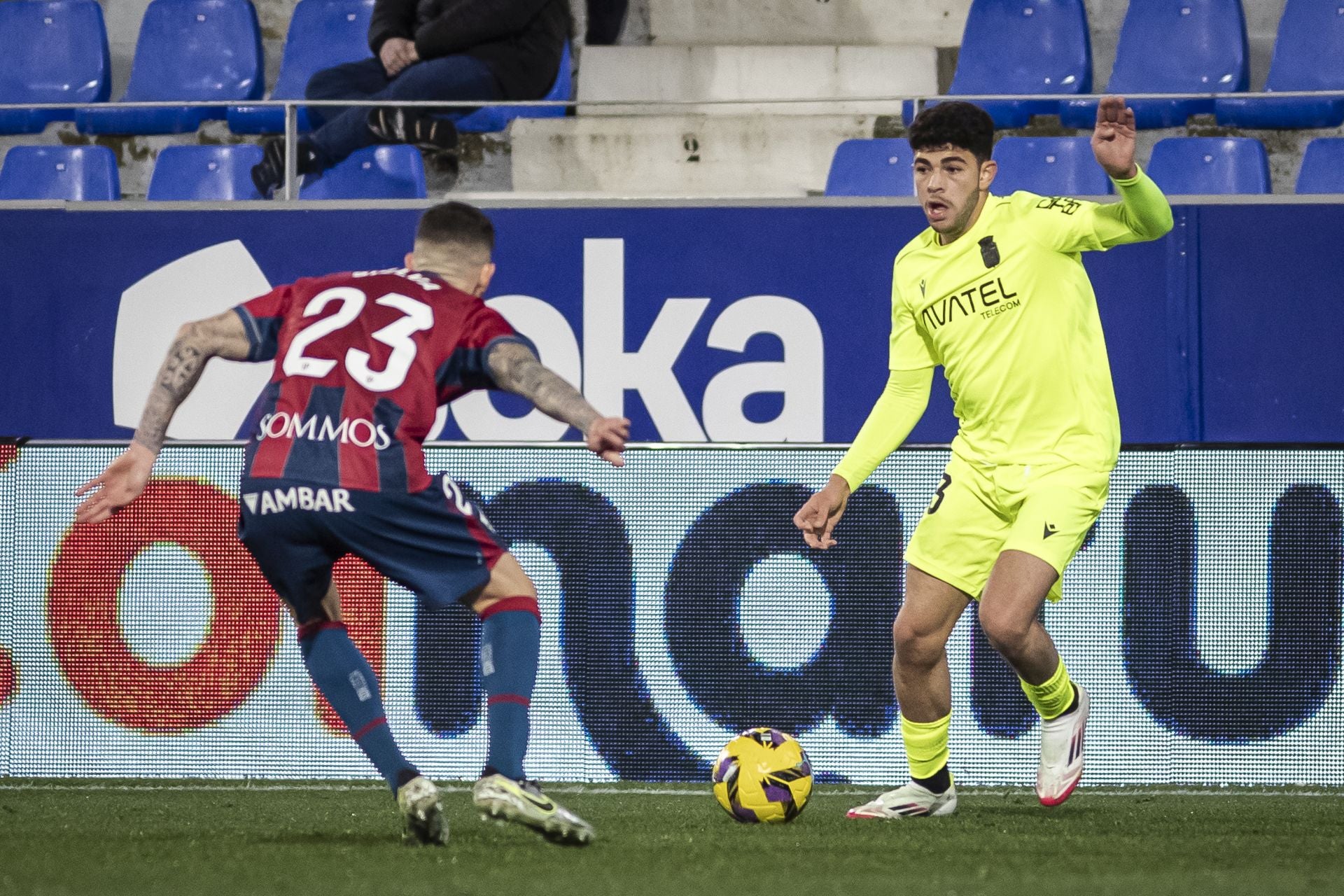 La derrota del Cartagena frente al Huesca, en imágenes