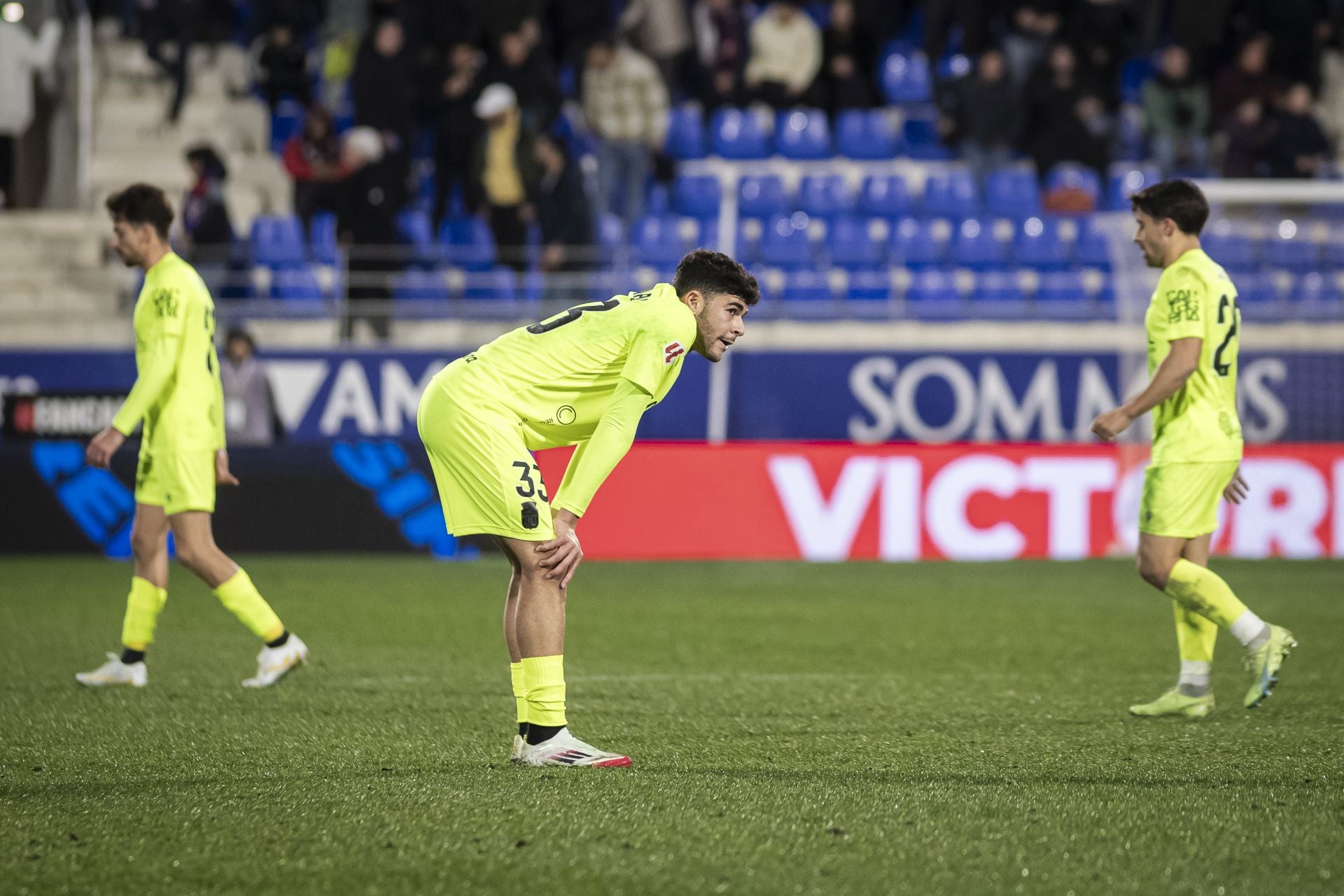 La derrota del Cartagena frente al Huesca, en imágenes