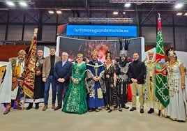 Representación de los Moros y Cristianos de Caravaca, en Fitur.