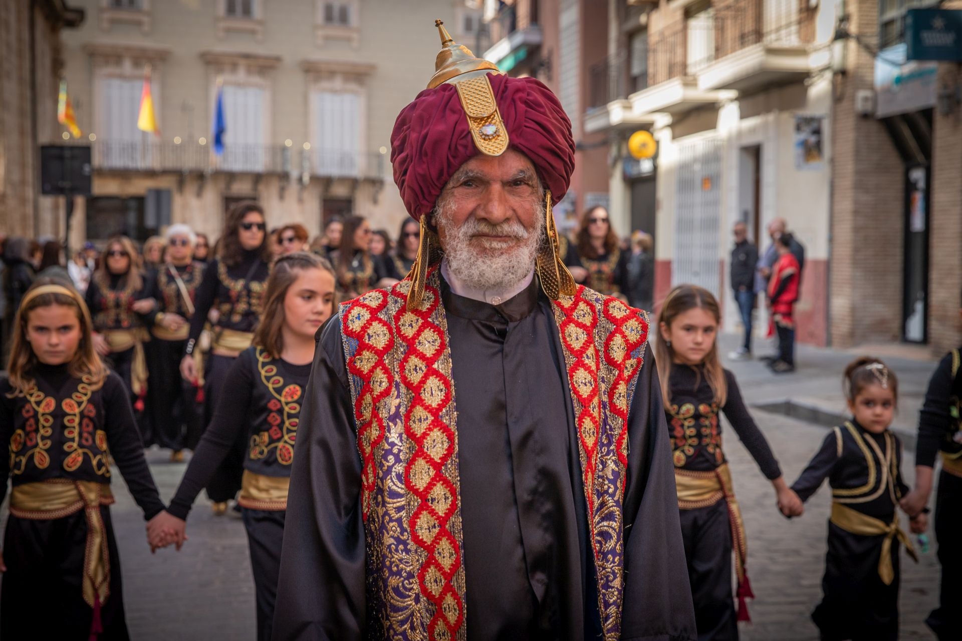 Las imágenes del desfile del Medio Año Festero en Orihuela