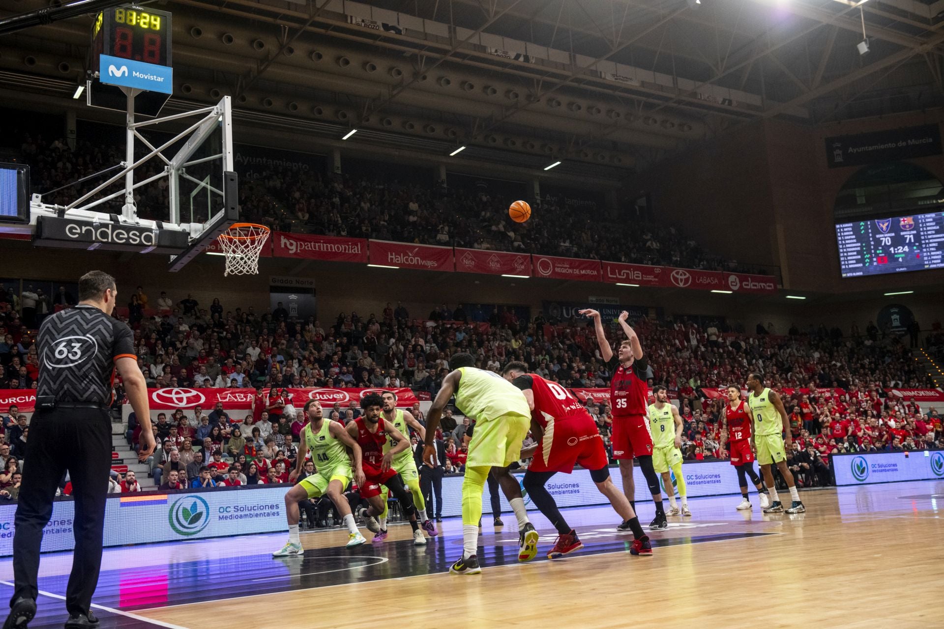 Las imágenes del UCAM-Barça (90-95)