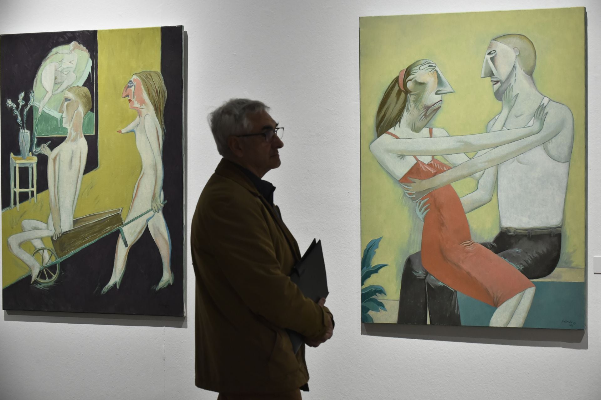 En imágenes, la inauguración de &#039;Distopías&#039;, de José Luis Galindo