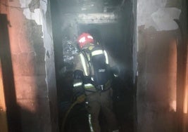 Imagen facilitada por los bomberos del CEIS.