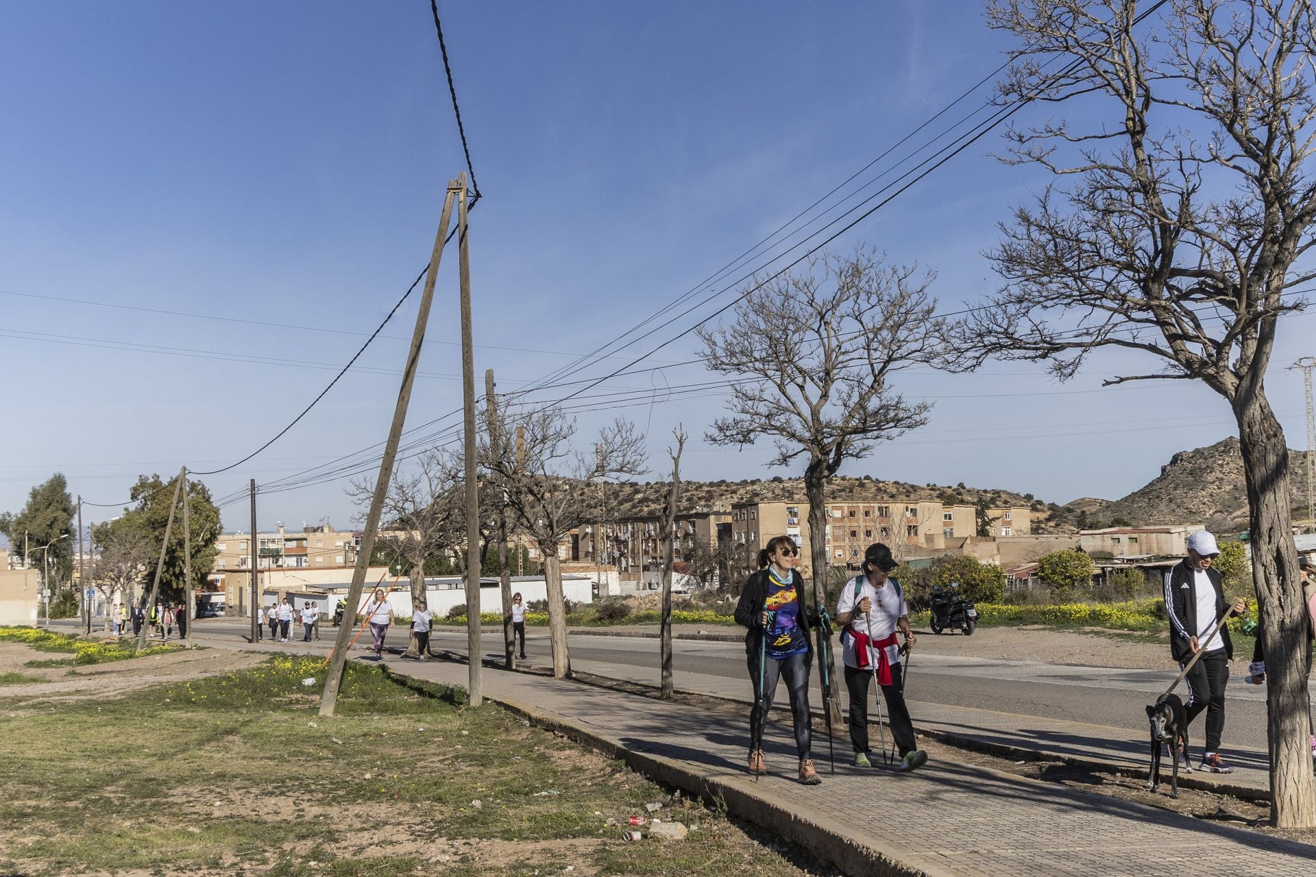 Las imágenes de la II Marcha solidaria subida al Calvario