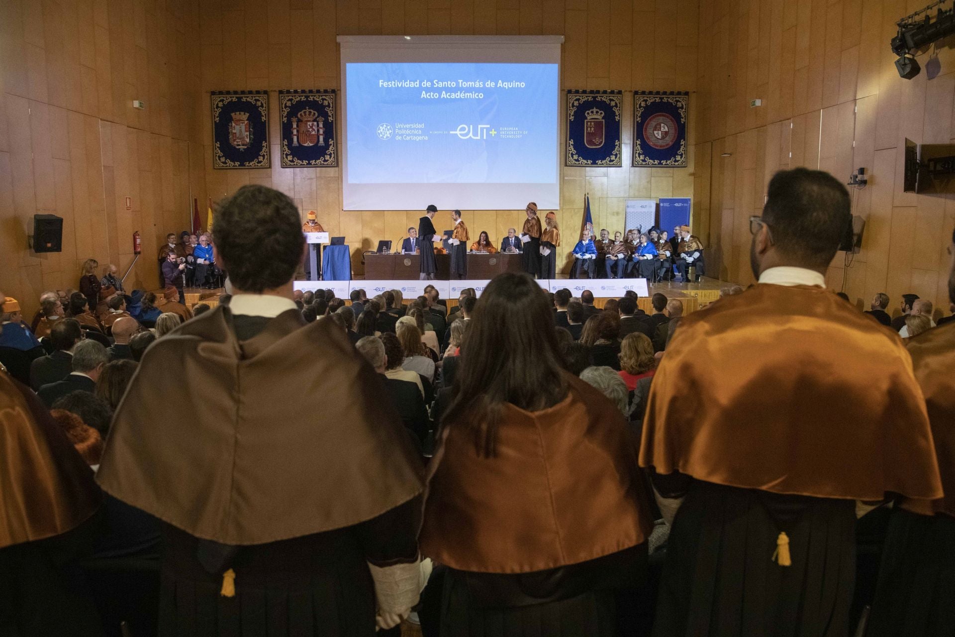 En imágenes, la celebración de Santo Tomás de Aquino en la UPCT